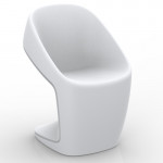 chaise ufo vondom blanc