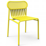 chaise week end petite friture jaune
