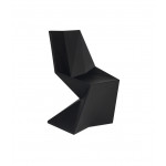 Vertex Silla Chaise Design Vondom Noir