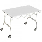 chariot pliant battista kartell blanc