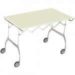 chariot pliant battista kartell creme