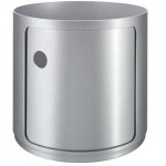 Componibili kartell meuble de rangement 1 élément haut argent