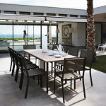 table allonge costa fermob piment