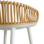 Cuborg Fauteuil Design magis blanc naturel