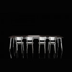 Deja Vu Chaise Design Magis Aluminium Poli