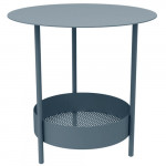gueridon salsa fermob gris orage