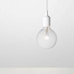 Muuto Suspension E27 blanc