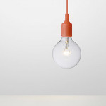 Muuto Suspension E27 rouge