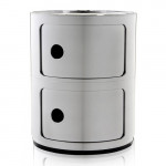 meuble rangement componibili 2 elements kartell cuivre