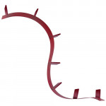 etagere popworm 320 kartell rouge