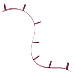 etagere popworm 320 kartell rouge