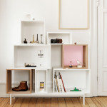 etagere stacked medium muuto gris