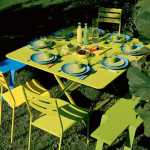 Facto Chaise Design Fermob Coquelicot