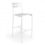 Facto Tabouret de Bar Design Fermob Blanc Coton