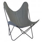 fauteuil aa coton airborne gris souris