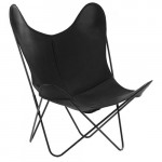 fauteuil aa airborne cuir buffalo noir