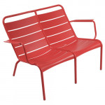 fauteuil bas duo luxembourg fermob piment 