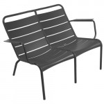 fauteuil bas duo luxembourg fermob reglisse