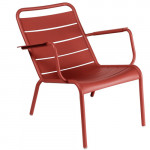 fauteuil bas luxembourg fermob piment