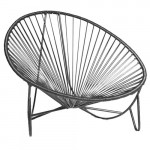 fauteuil bas tulum boqa noir