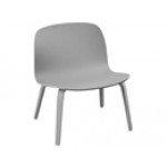 fauteuil bas visu lounge muuto gris