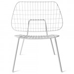 fauteuil bas wm string lounge menu blanc