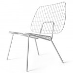 fauteuil bas wm string lounge menu blanc