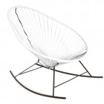 fauteuil bascule celestun boqa blanc
