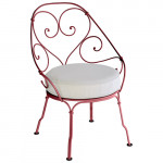 fauteuil cabriolet 1900 fermob piment