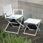 repose pieds ciak emu blanc