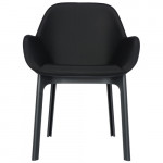 fauteuil clap pvc kartell noir noir