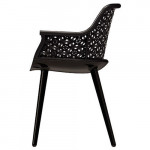fauteuil cyborg elegant magis noir