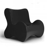 fauteuil doux vondom noir
