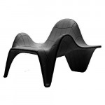 fauteuil f3 vondom noir