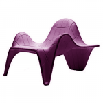 fauteuil f3 vondom prune
