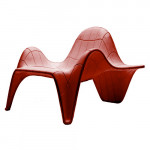 fauteuil f3 vondom rouge