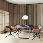 fauteuil fiber tube muuto vert