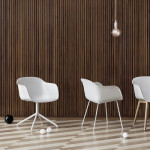 fauteuil fiber luge muuto blanc