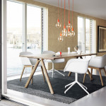 fauteuil fiber tube muuto vert