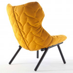fauteuil foliage rouge kartell trevira beige