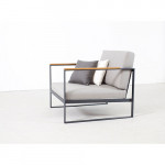 fauteuil garden easy roshults taupe
