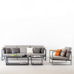 canape 2 places garden easy roshults gris