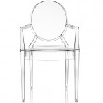 Fauteuil Louis Ghost Kartell Transparent