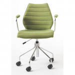 fauteuil roulettes maui soft kartell vert