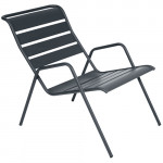 fauteuil bas monceau fermob carbone