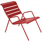 fauteuil bas monceau fermob piment