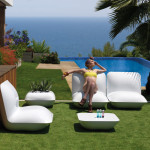 transat pillow vondom blanc