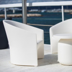 fauteuil pine beach serralunga blanc