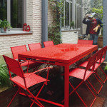 fauteuil plein air fermob piment