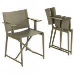fauteuil pliant stanley magis beige